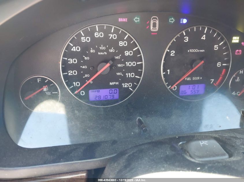 2003 Subaru Legacy L/L W/Special Edition Package VIN: 4S3BH635636300686 Lot: 43943683