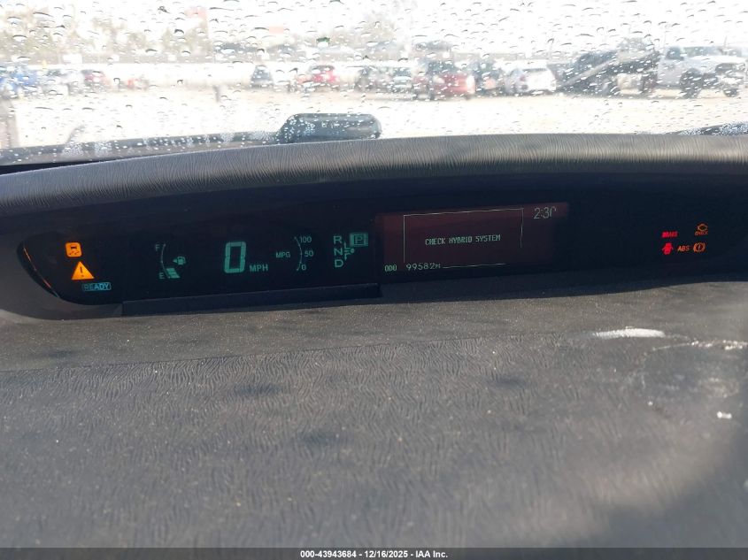 2010 Toyota Prius Ii VIN: JTDKN3DU7A0031532 Lot: 43943684