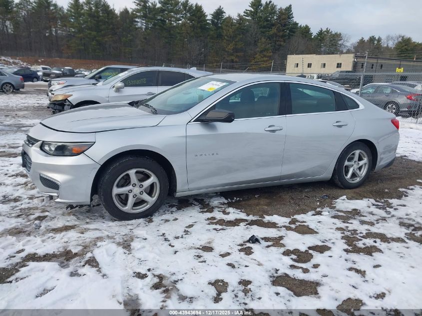 2016 Chevrolet Malibu Ls VIN: 1G1ZB5ST0GF262395 Lot: 43943694