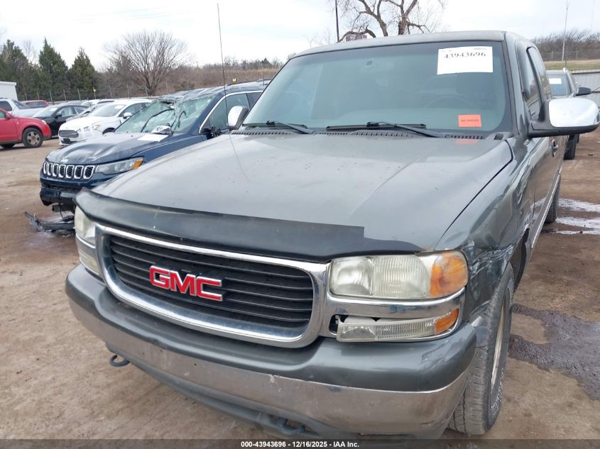 2001 GMC Sierra 1500 Sle VIN: 2GTEC19T711272017 Lot: 43943696