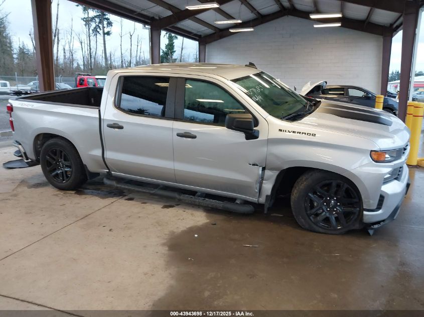 2022 Chevrolet Silverado 1500 Ltd 4Wd Short Bed Custom VIN: 1GCPYBEK3NZ237470 Lot: 43943698