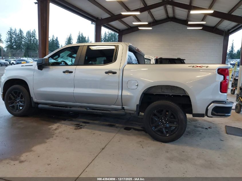 2022 Chevrolet Silverado 1500 Ltd 4Wd Short Bed Custom VIN: 1GCPYBEK3NZ237470 Lot: 43943698