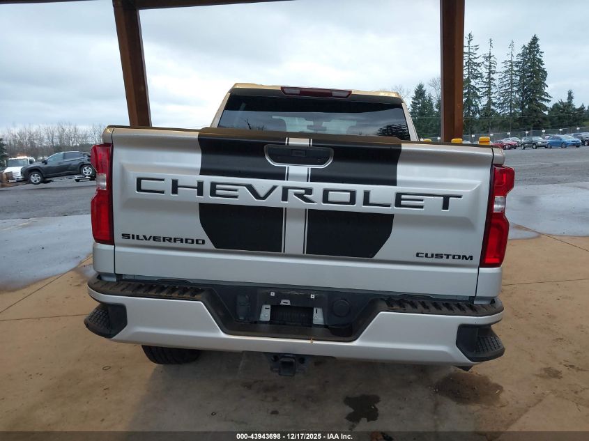 2022 Chevrolet Silverado 1500 Ltd 4Wd Short Bed Custom VIN: 1GCPYBEK3NZ237470 Lot: 43943698