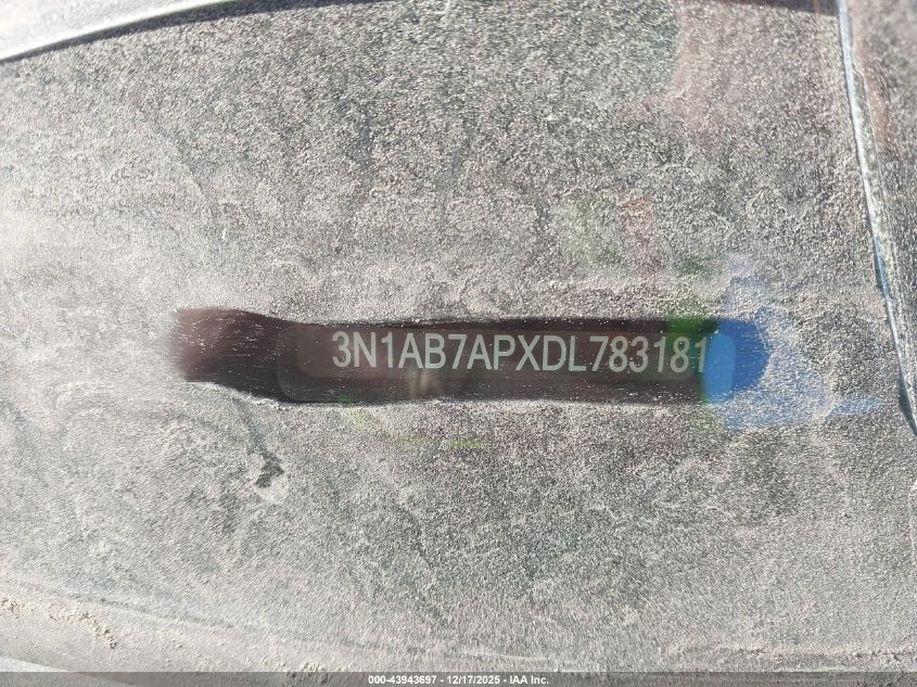 2013 Nissan Sentra Fe+ S VIN: 3N1AB7APXDL783181 Lot: 43943697