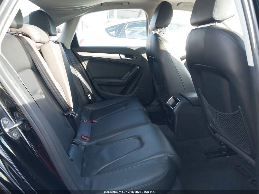 2012 Audi A4 2.0T Premium VIN: WAUAFAFL7CN009678 Lot: 43943714