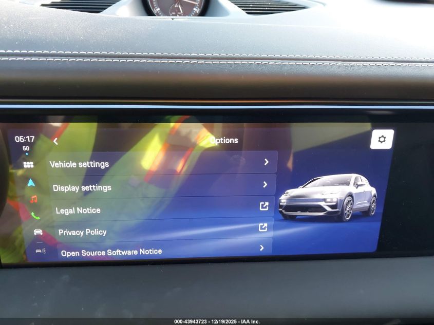 2025 Porsche Macan Electric Turbo VIN: WP1AC2XA8SL175003 Lot: 43943723