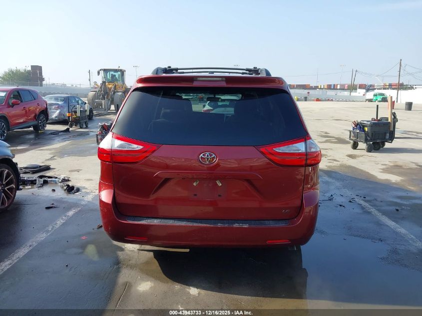 2017 Toyota Sienna Le 8 Passenger VIN: 5TDKZ3DC1HS878503 Lot: 43943733