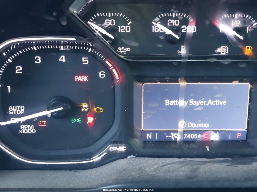 2020 GMC Sierra 1500 4Wd Short Box Elevation VIN: 3GTU9CED3LG274782 Lot: 43943743