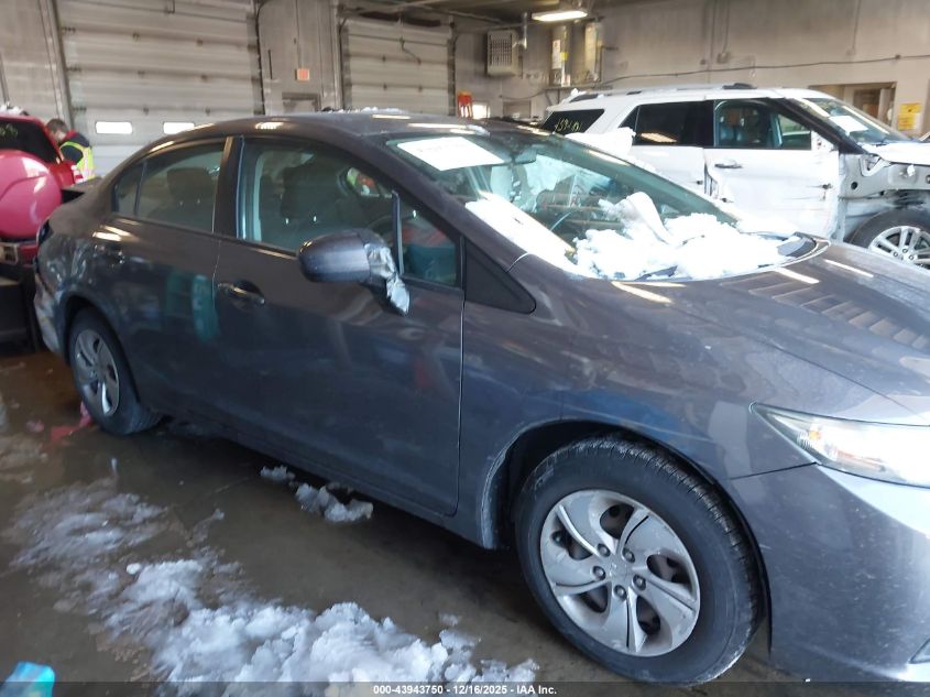 2014 Honda Civic Lx VIN: 19XFB2E52EE071090 Lot: 43943750