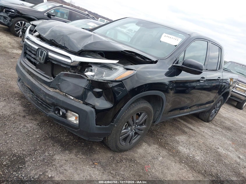 2020 Honda Ridgeline Awd Sport