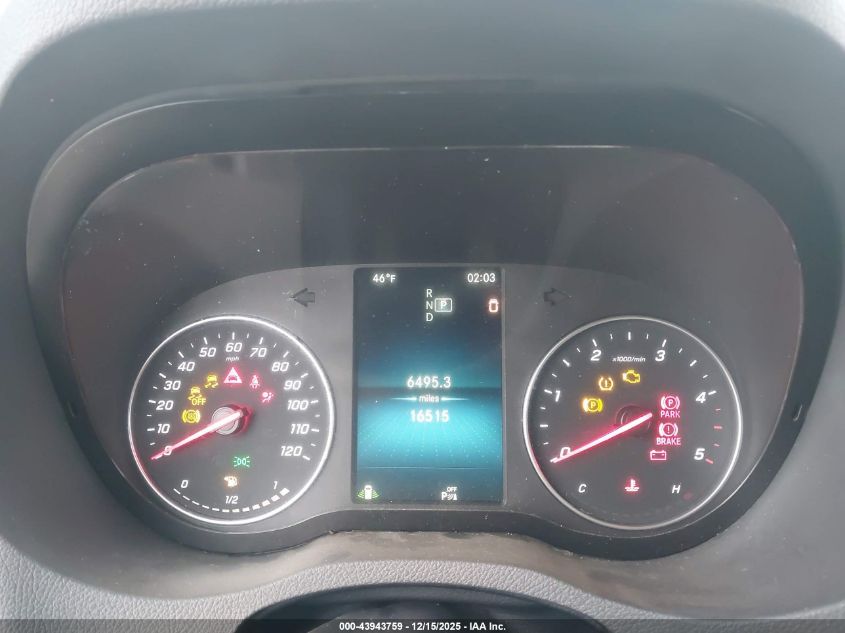 2022 Mercedes-Benz Sprinter 2500 Standard Roof V6 VIN: W1Y4EBVY5NT100545 Lot: 43943759