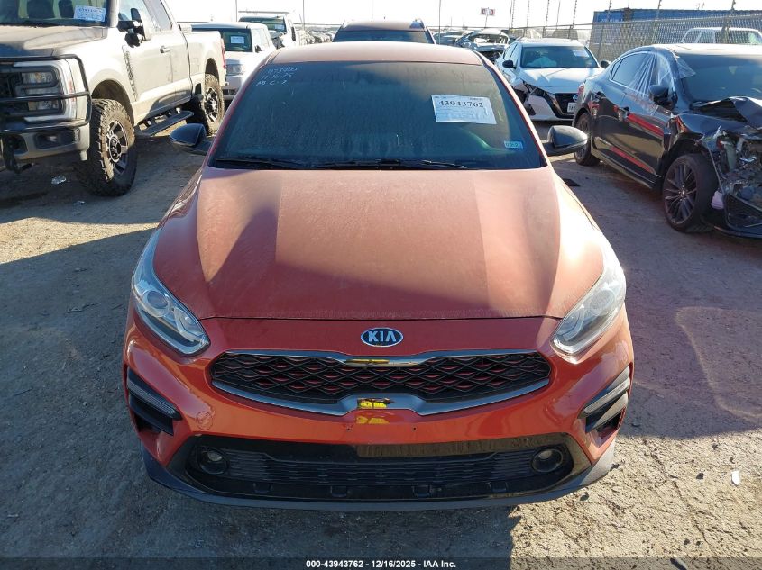 2021 Kia Forte Gt-Line VIN: 3KPF34AD2ME293536 Lot: 43943762
