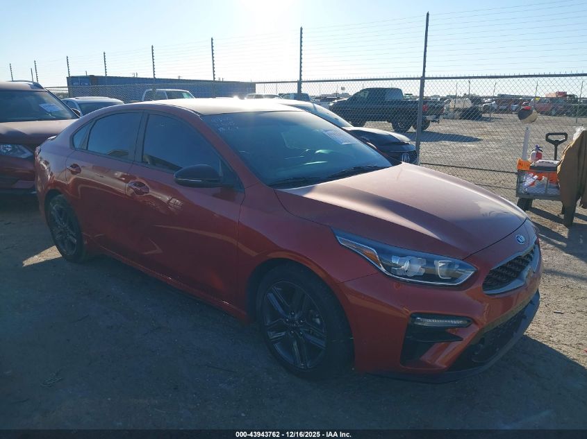 2021 Kia Forte Gt-Line VIN: 3KPF34AD2ME293536 Lot: 43943762