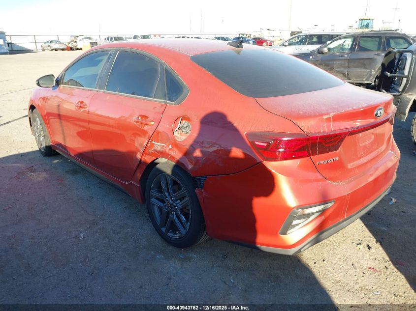 2021 Kia Forte Gt-Line VIN: 3KPF34AD2ME293536 Lot: 43943762