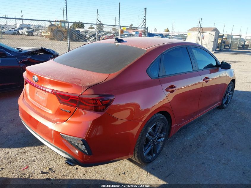 2021 Kia Forte Gt-Line VIN: 3KPF34AD2ME293536 Lot: 43943762