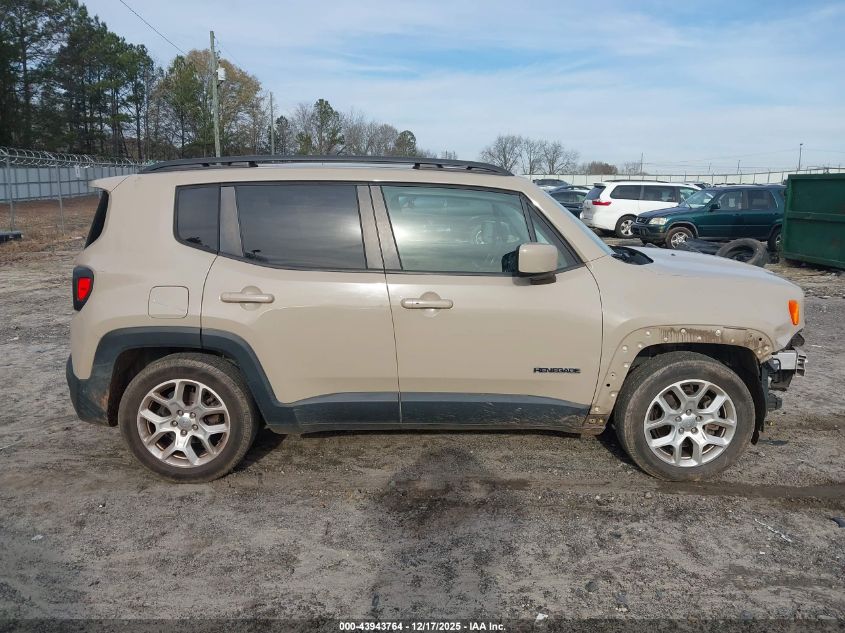 2016 Jeep Renegade Latitude VIN: ZACCJABT4GPC48439 Lot: 43943764