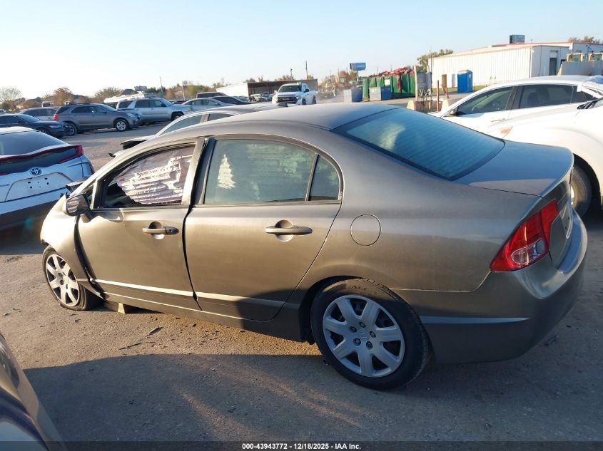 2008 Honda Civic Lx VIN: 2HGFA16508H306463 Lot: 43943772
