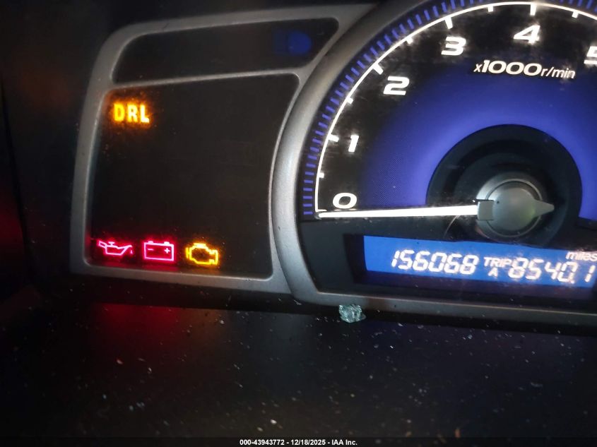 2008 Honda Civic Lx VIN: 2HGFA16508H306463 Lot: 43943772