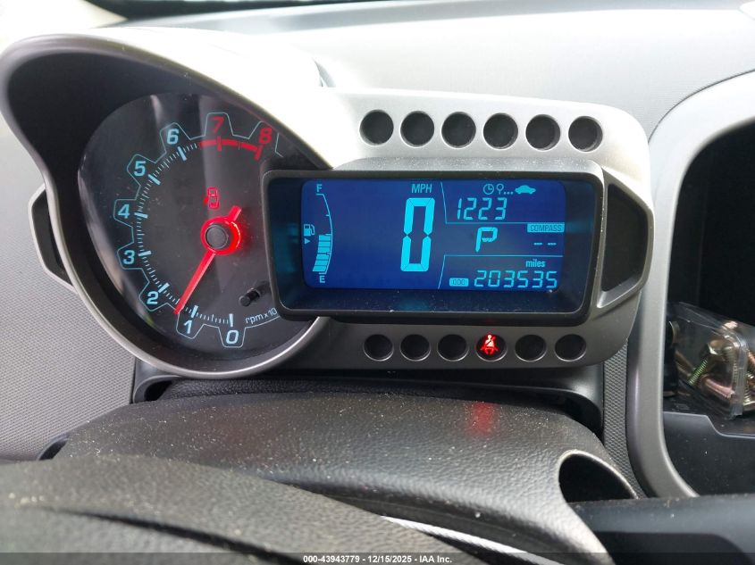 2016 Chevrolet Sonic Ltz Auto VIN: 1G1JE5SB5G4143653 Lot: 43943779