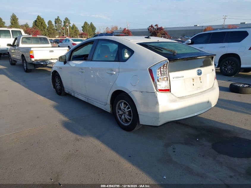 2011 Toyota Prius Three VIN: JTDKN3DUXB5327598 Lot: 43943795