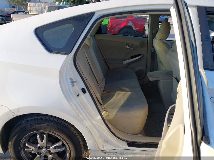 2011 Toyota Prius Three VIN: JTDKN3DUXB5327598 Lot: 43943795