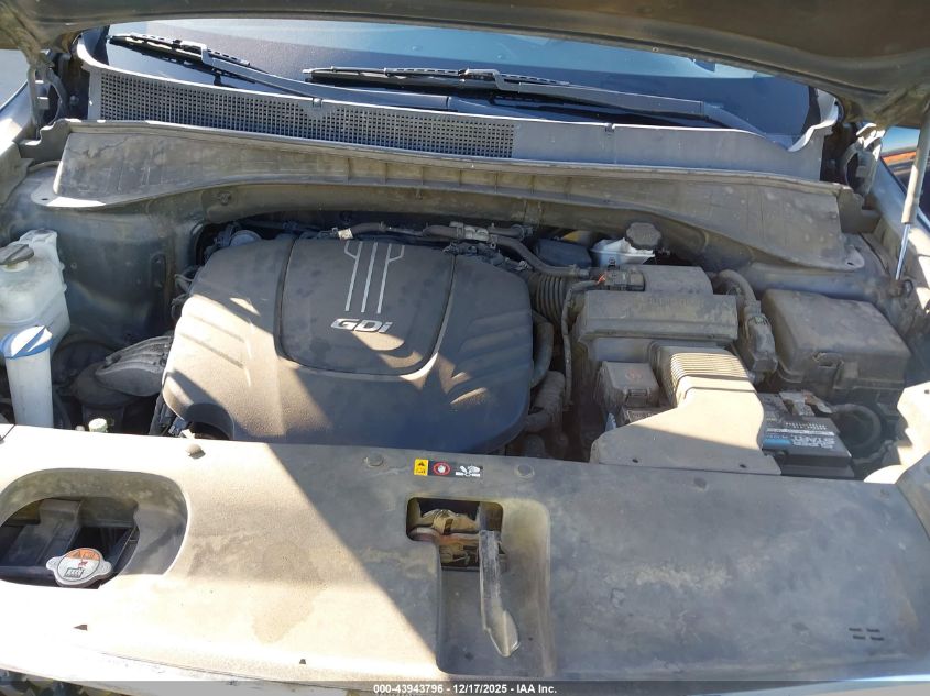 2017 Kia Sorento 3.3L Lx VIN: 5XYPGDA53HG333424 Lot: 43943796