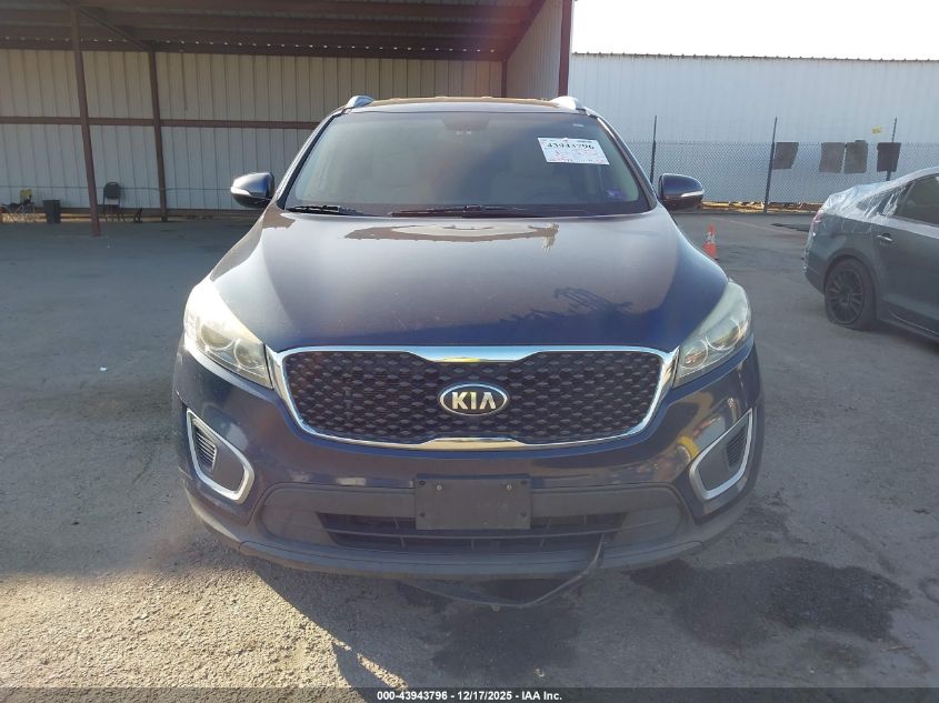 2017 Kia Sorento 3.3L Lx VIN: 5XYPGDA53HG333424 Lot: 43943796
