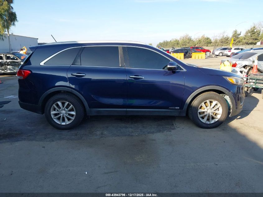 2017 Kia Sorento 3.3L Lx VIN: 5XYPGDA53HG333424 Lot: 43943796