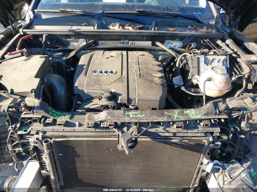 2021 Audi Q5 Premium 45 Tfsi Quattro S Tronic VIN: WA1AAAFY6M2046103 Lot: 43943797