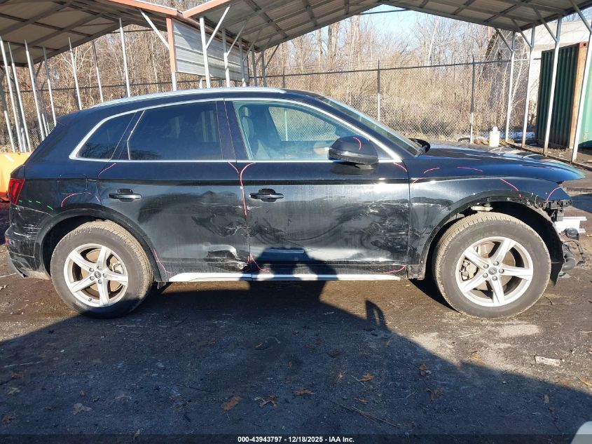 2021 Audi Q5 Premium 45 Tfsi Quattro S Tronic VIN: WA1AAAFY6M2046103 Lot: 43943797