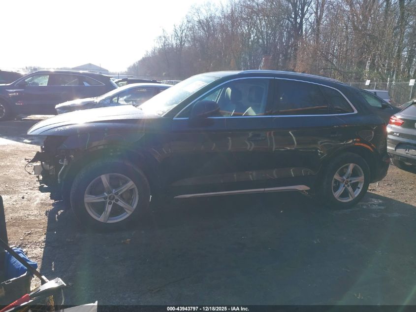 2021 Audi Q5 Premium 45 Tfsi Quattro S Tronic VIN: WA1AAAFY6M2046103 Lot: 43943797