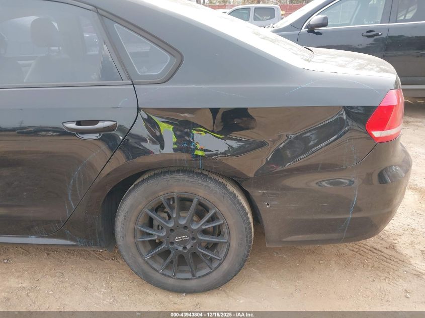 2013 Volkswagen Passat 2.5L Wolfsburg Edition VIN: 1VWAH7A35DC141940 Lot: 43943804