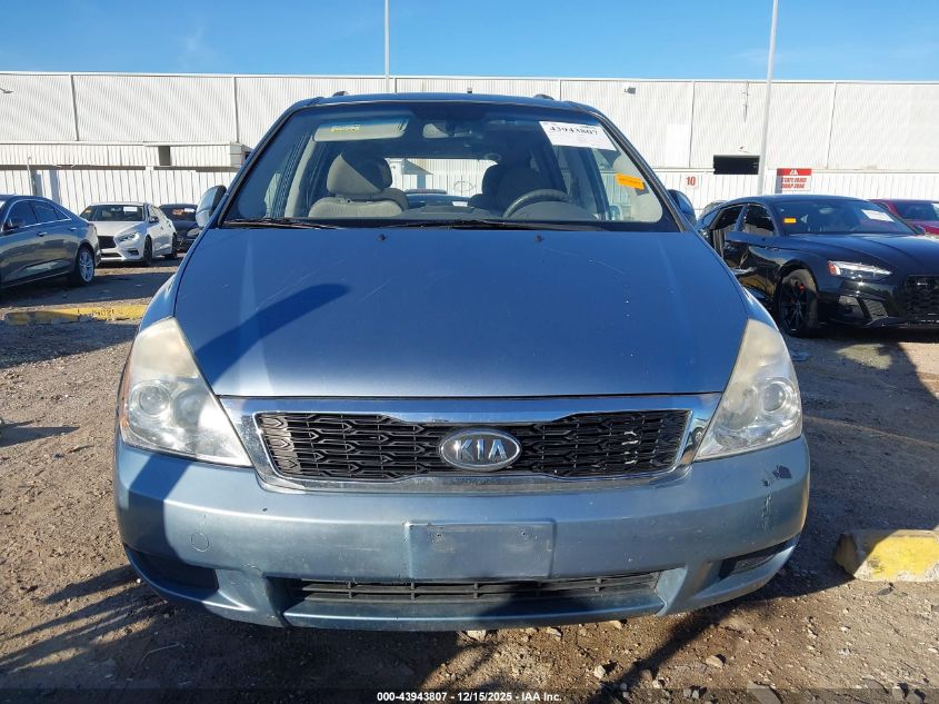 2012 Kia Sedona Lx VIN: KNDMG4C75C6464979 Lot: 43943807
