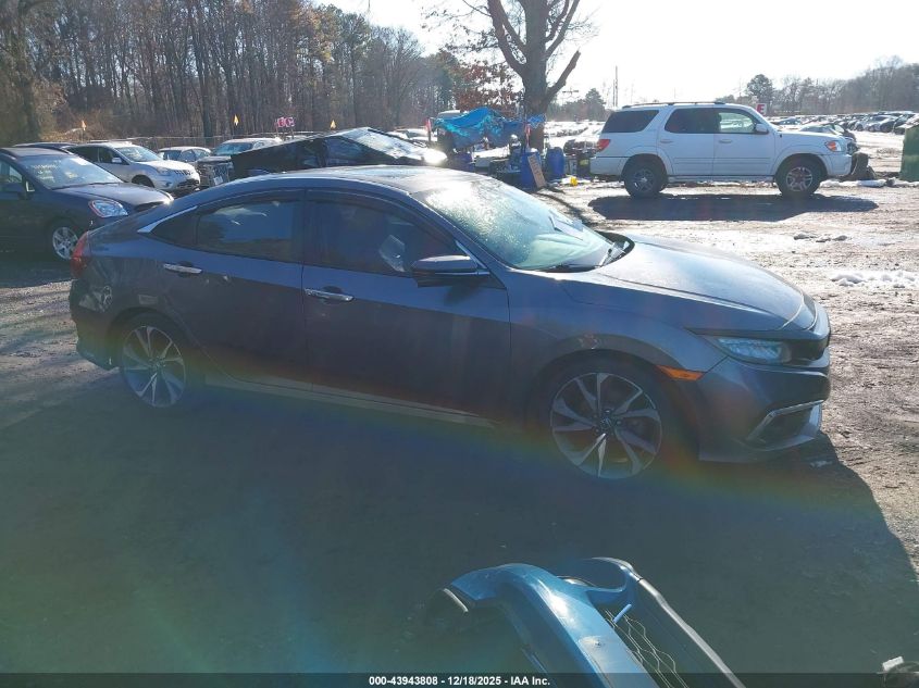 2019 Honda Civic Touring VIN: 19XFC1F99KE206599 Lot: 43943808