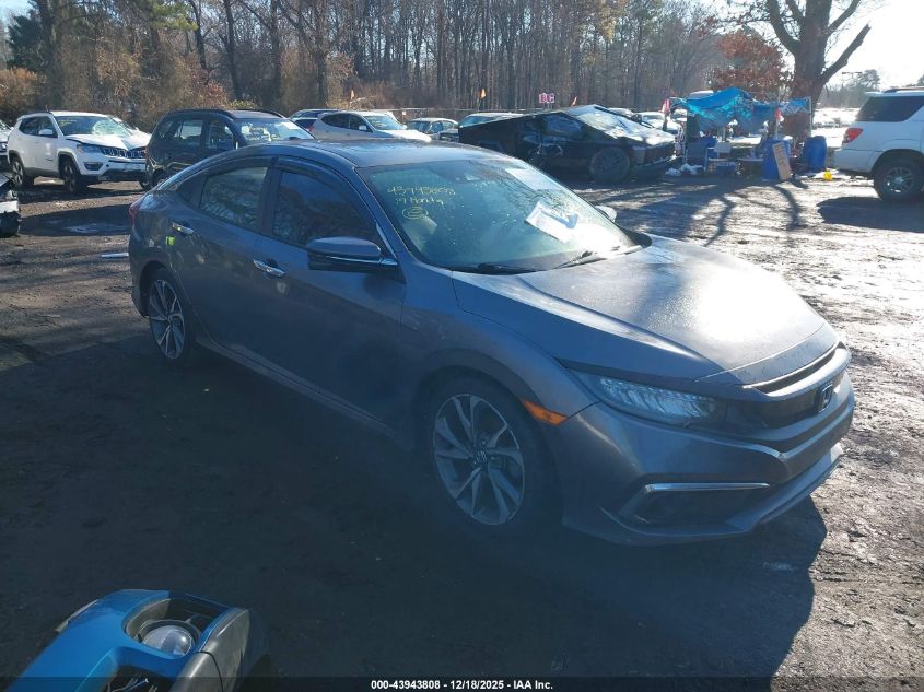 2019 Honda Civic Touring VIN: 19XFC1F99KE206599 Lot: 43943808