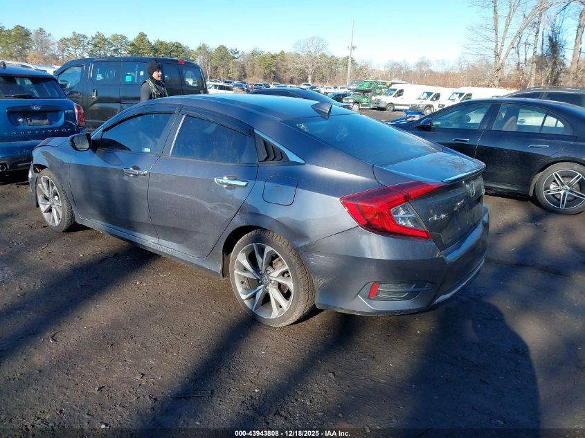 2019 Honda Civic Touring VIN: 19XFC1F99KE206599 Lot: 43943808