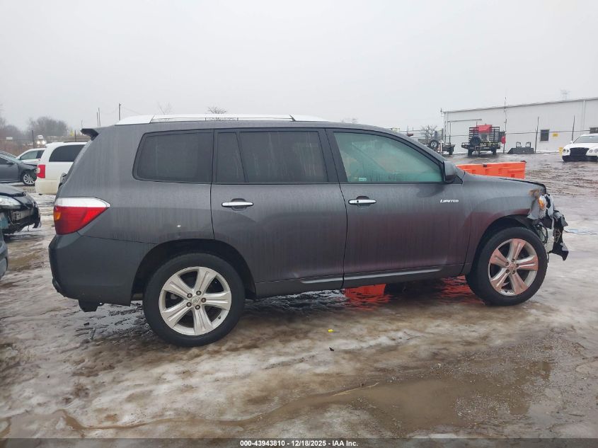 2010 Toyota Highlander Limited V6 VIN: 5TDDK3EH1AS008375 Lot: 43943810