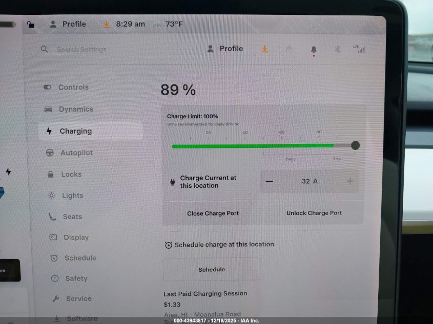 2020 Tesla Model 3 Standard Range Plus Rear-Wheel Drive/Standard Range Rear-Wheel Drive VIN: 5YJ3E1EAXLF634976 Lot: 43943817