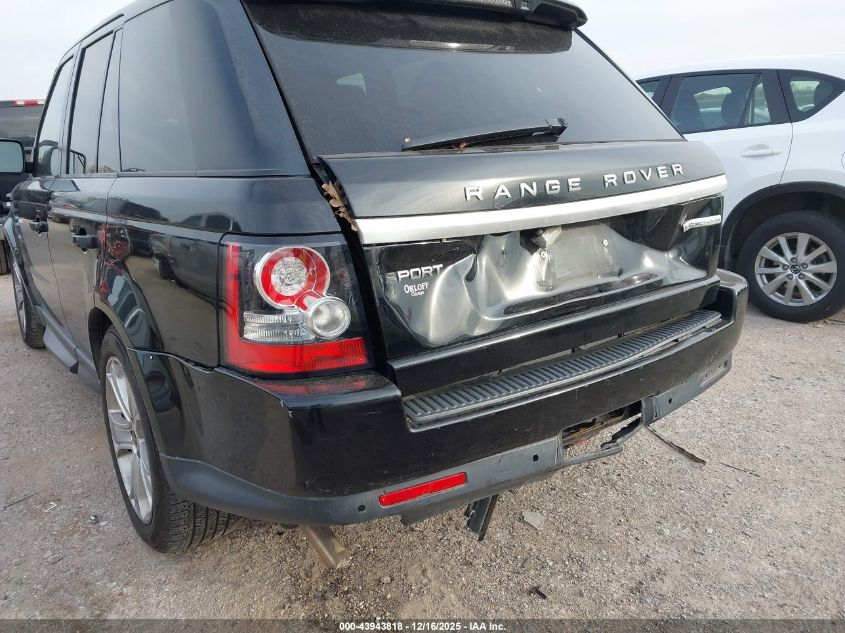 2012 Land Rover Range Rover Sport Hse VIN: SALSK2D45CA753154 Lot: 43943818