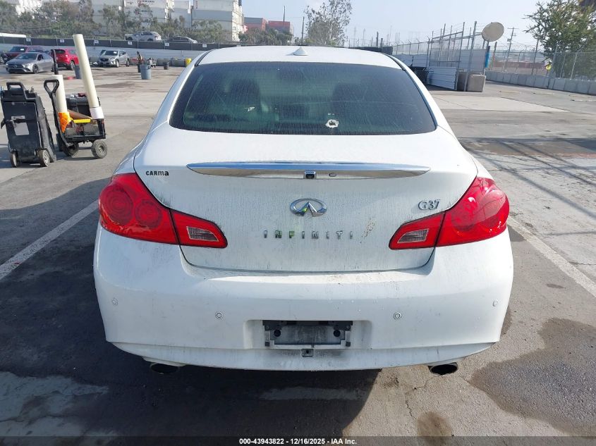 2013 Infiniti G37 Journey VIN: JN1CV6AP7DM718966 Lot: 43943822