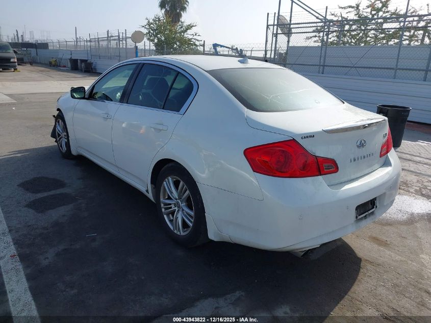 2013 Infiniti G37 Journey VIN: JN1CV6AP7DM718966 Lot: 43943822