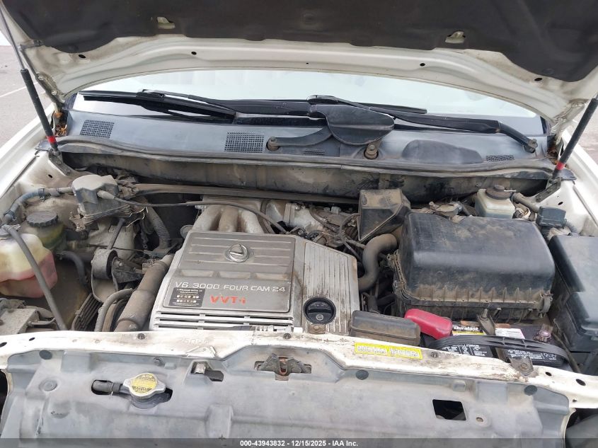 2000 Lexus Rx 300 VIN: JT6GF10U8Y0075246 Lot: 43943832