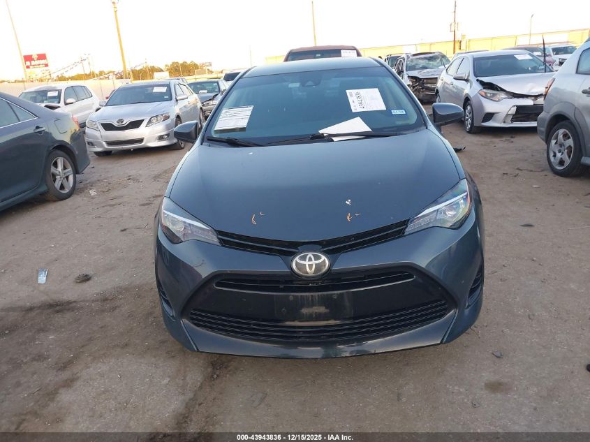 2017 Toyota Corolla Le VIN: 2T1BURHE0HC902697 Lot: 43943836