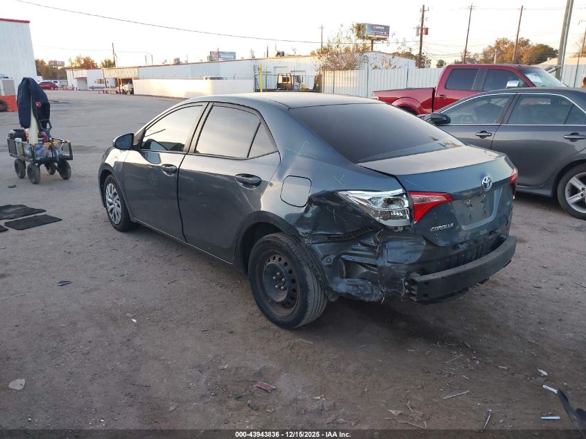 2017 Toyota Corolla Le