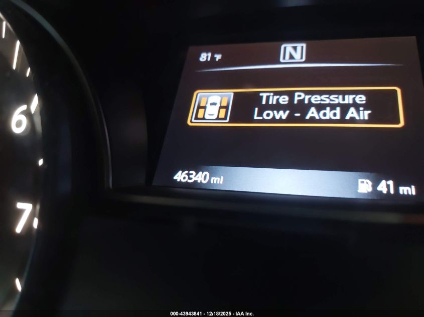 2017 Nissan Altima 2.5 Sr VIN: 1N4AL3AP1HC258620 Lot: 43943841