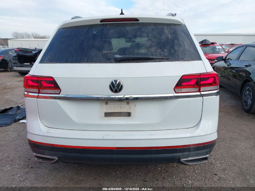 2021 Volkswagen Atlas 2.0T S VIN: 1V2AP2CA8MC560576 Lot: 43943859