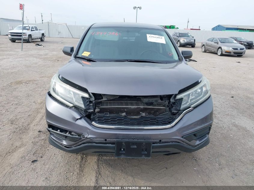 2016 Honda Cr-V Se VIN: 2HKRM3H43GH545773 Lot: 43943861