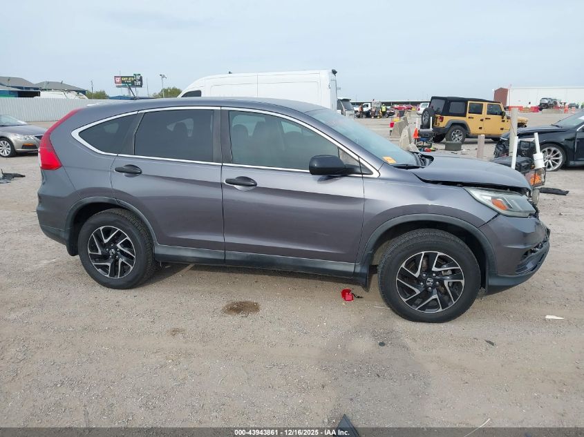 2016 Honda Cr-V Se VIN: 2HKRM3H43GH545773 Lot: 43943861