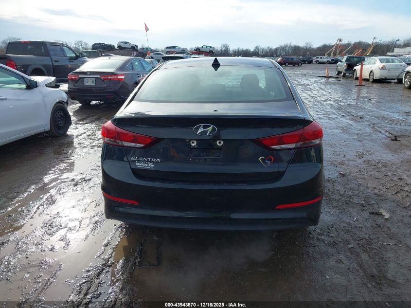 2018 Hyundai Elantra Sel VIN: 5NPD84LF1JH376695 Lot: 43943870