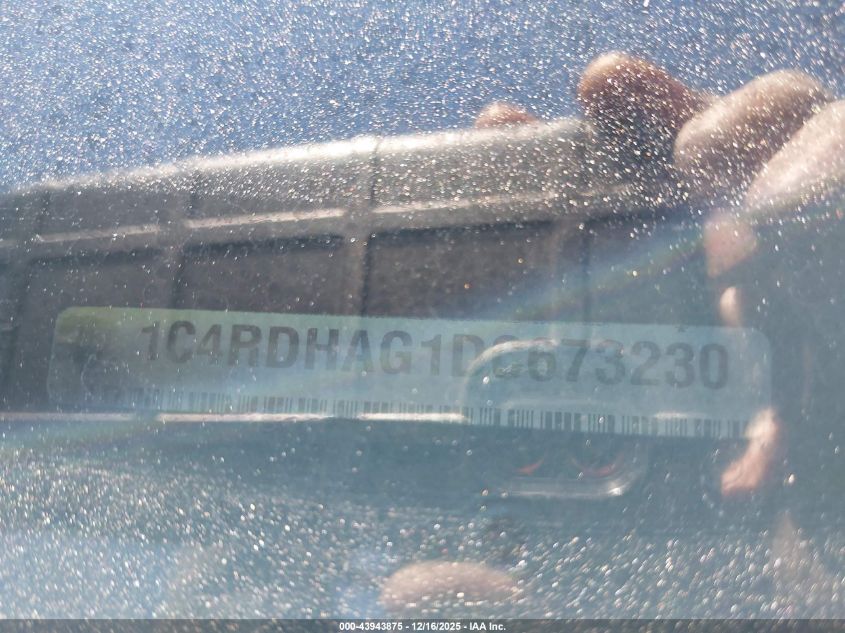 2013 Dodge Durango Sxt VIN: 1C4RDHAG1DC673230 Lot: 43943875